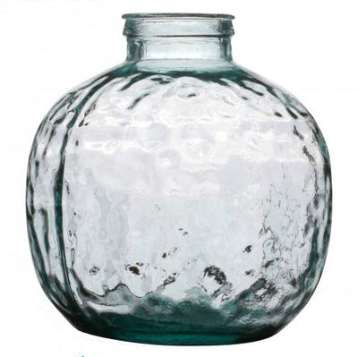 Vase en verre destructuré H30x25