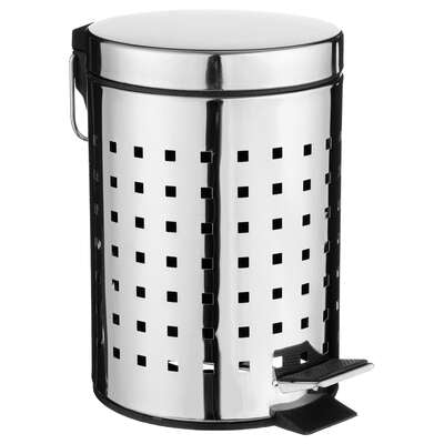 Poubelles ronde inox 3L