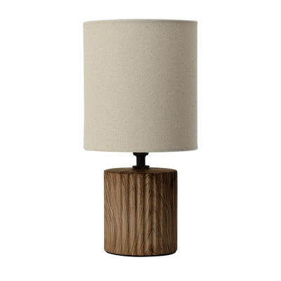 Lampe en bois massif H30