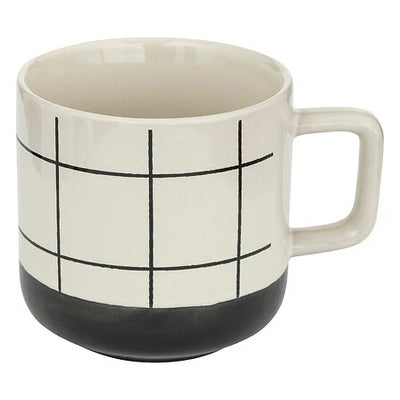 Mug 35cl art déco noir