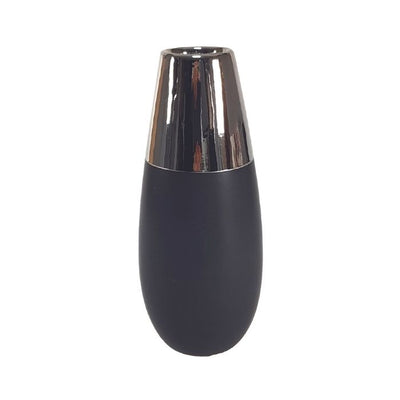 Vase mamba en céramique noir H35