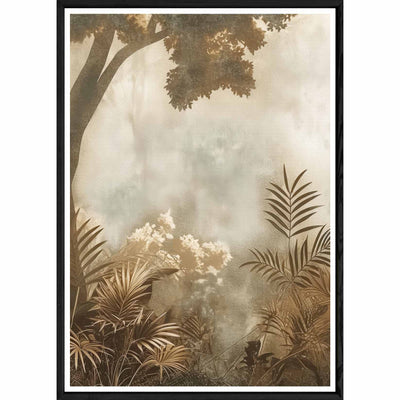 Tableau design avec cadre noir – Taille 32x42