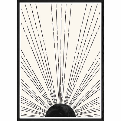 Tableau design avec cadre noir – Taille 32x42