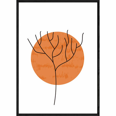 Tableau design avec cadre noir – Taille 32x42