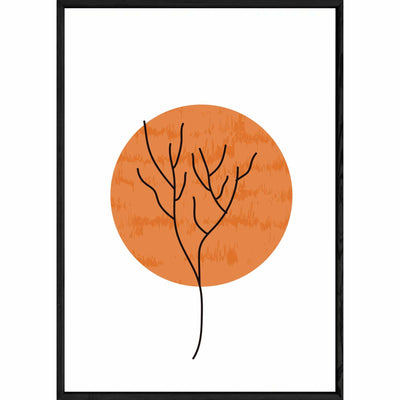 Tableau design avec cadre noir – Taille 32x42