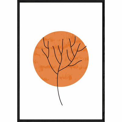 Tableau design avec cadre noir – Taille 32x42