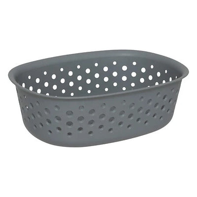Panier en plastique gris foncé 1L