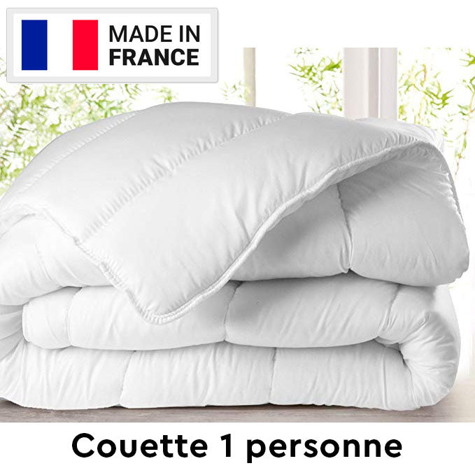 Couette 1 personne 240GR/M² 140x200 (Made in France)
