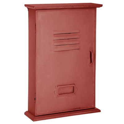 Boite à clé en métal terracotta