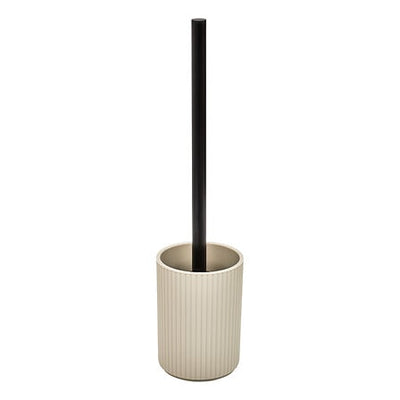 Brosse WC beige en résine