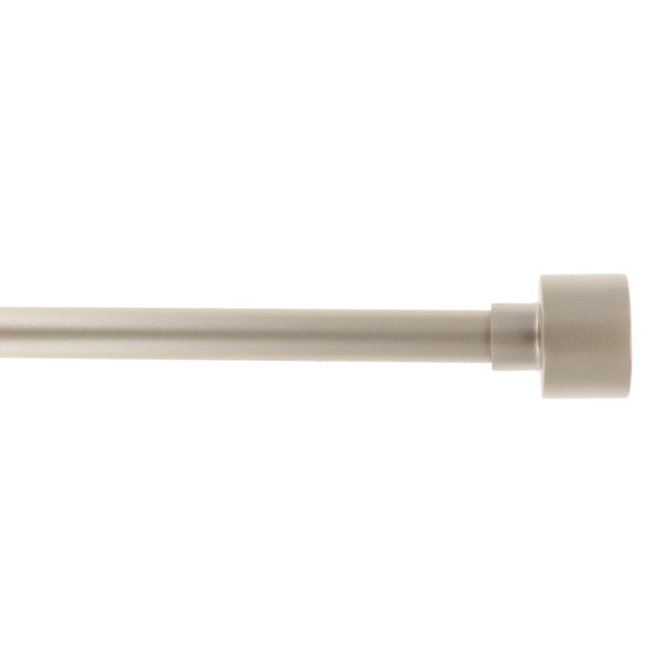 Kit de tringle extensible aluminium (L210 - L380 cm / D19 mm) doré