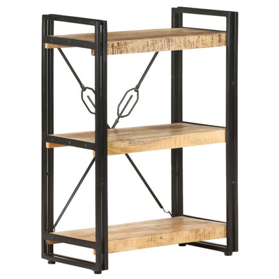 Etagère en manguier massif et métal 60x80