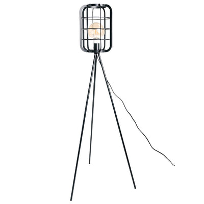 Lampadaire industriel en métal H140
