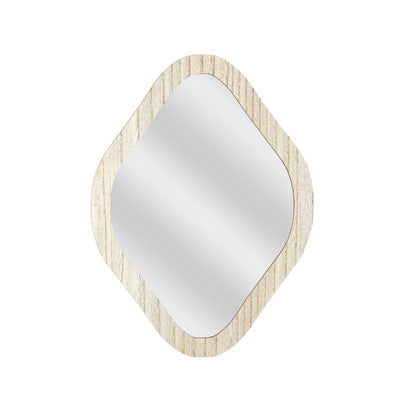 Miroir murale en bois losange H35