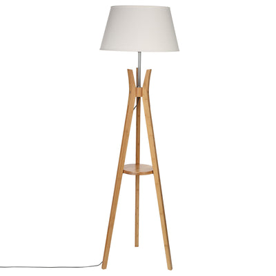 Lampadaire trepied en bambou H156