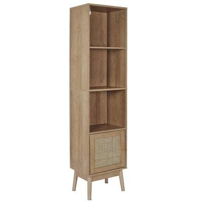 Etagère colonne en rotin H160