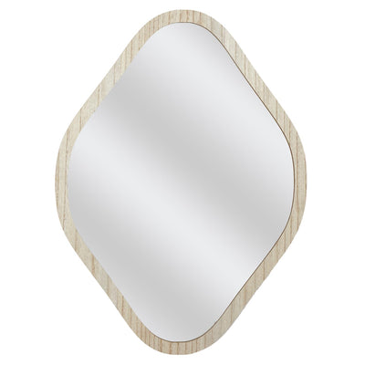 Miroir murale en bois losange H60