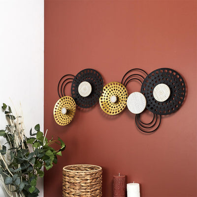 Décoration murale en métal 85x45