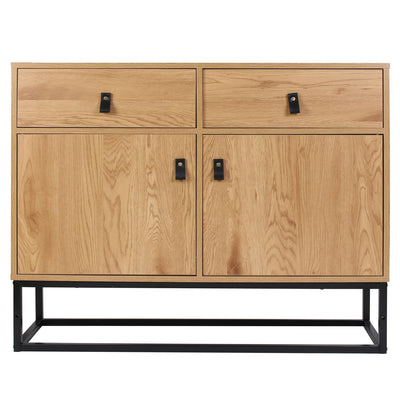Commode en bois et métal 80x100