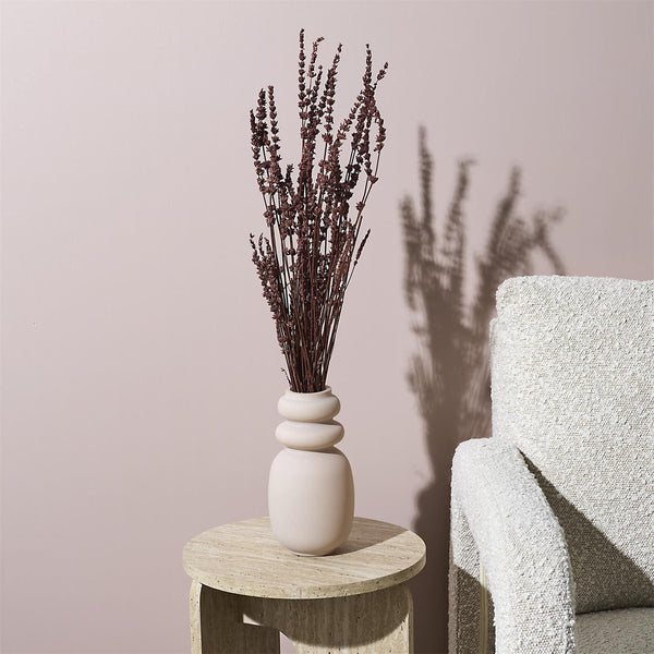 Jarrón de cerámica deco beige Al.20