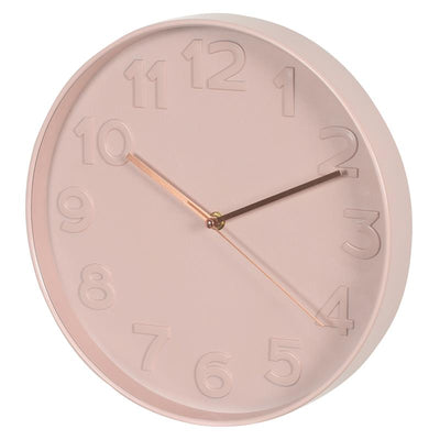Horloge art déco rose D30
