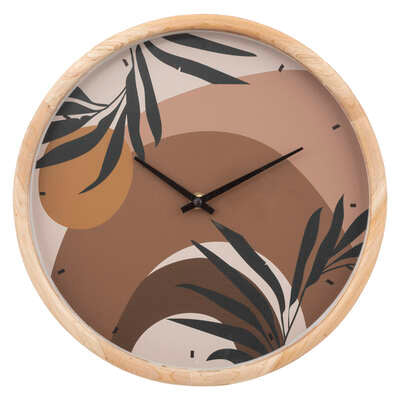 Horloge en bois art déco en bois D30