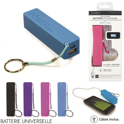 Batería portátil para smartphone de 2600 mAh