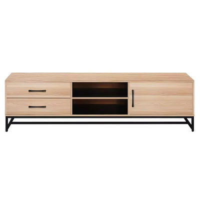 Meuble tv en bois et métal L180