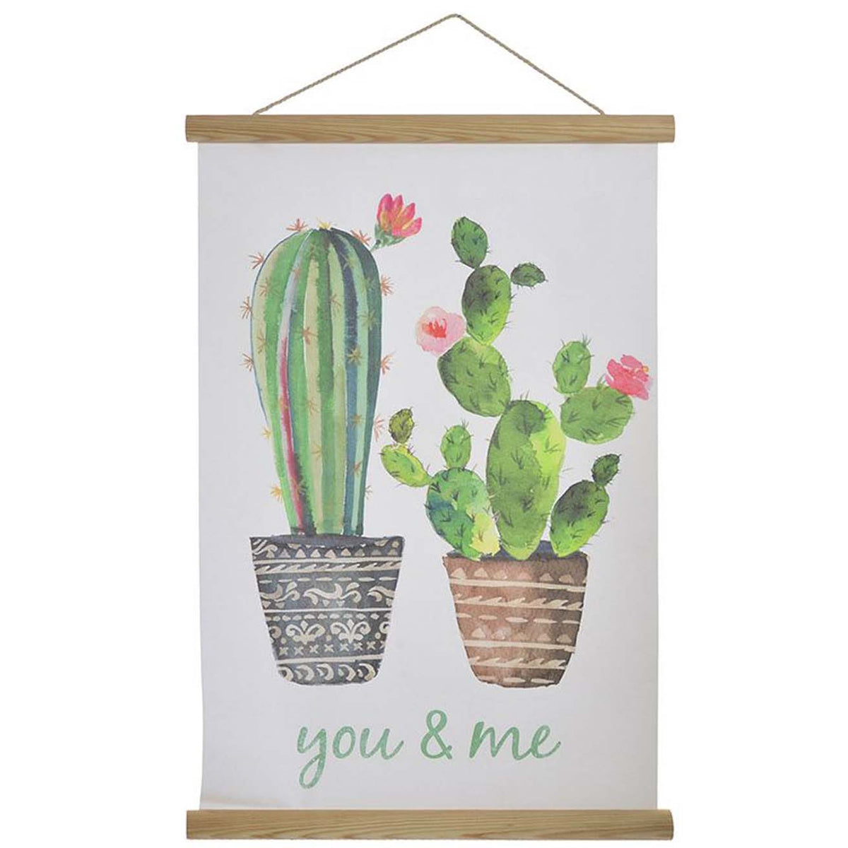 Lienzo para colgar planta 42x65