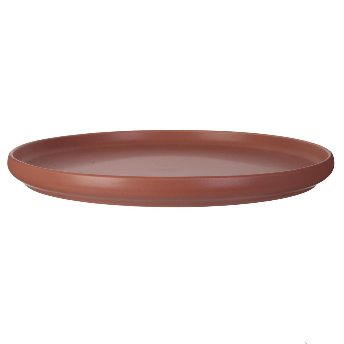 Assiette plate terracotta D28
