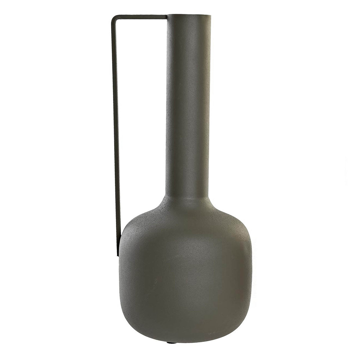 Vase haut de gamme en aluminium Vert menthe H38