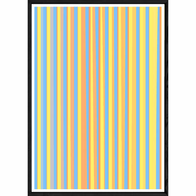Tableau modern photo avec cadre noir POP – Taille 32x42