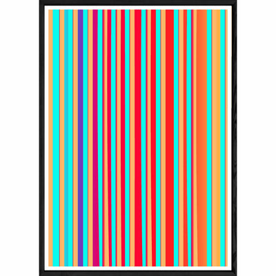 Tableau modern photo avec cadre noir POP – Taille 32x42