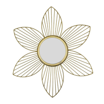 Miroir fleur dorée D40