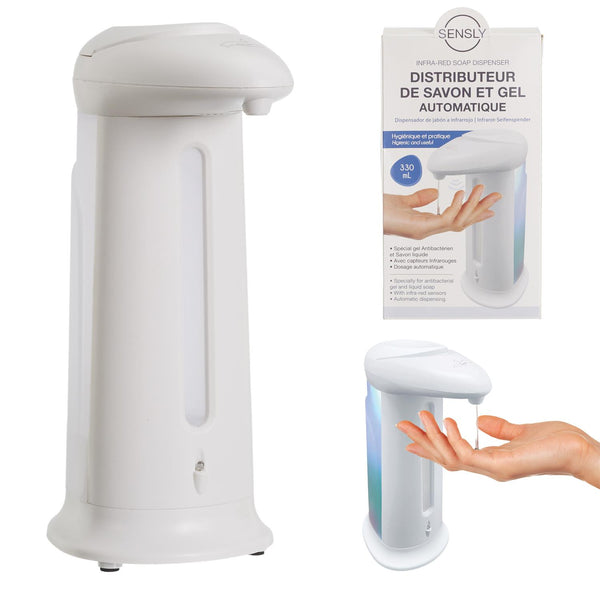 Distributeur automatique de gel hydroalcoolique 330ml