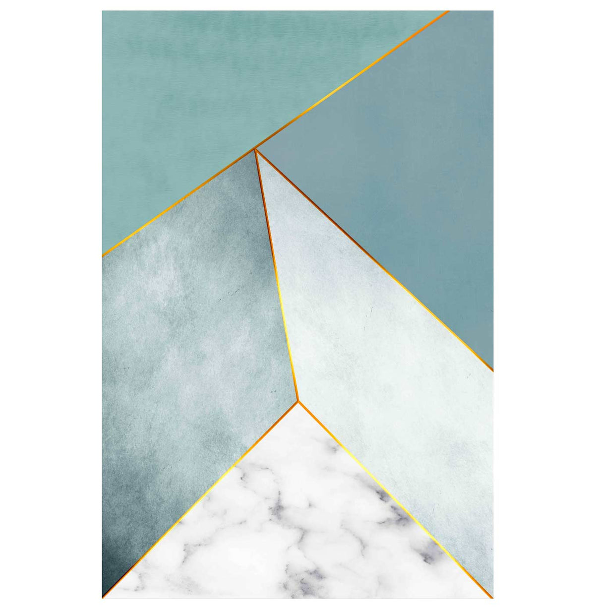 Tapis en velours marbre 80x120