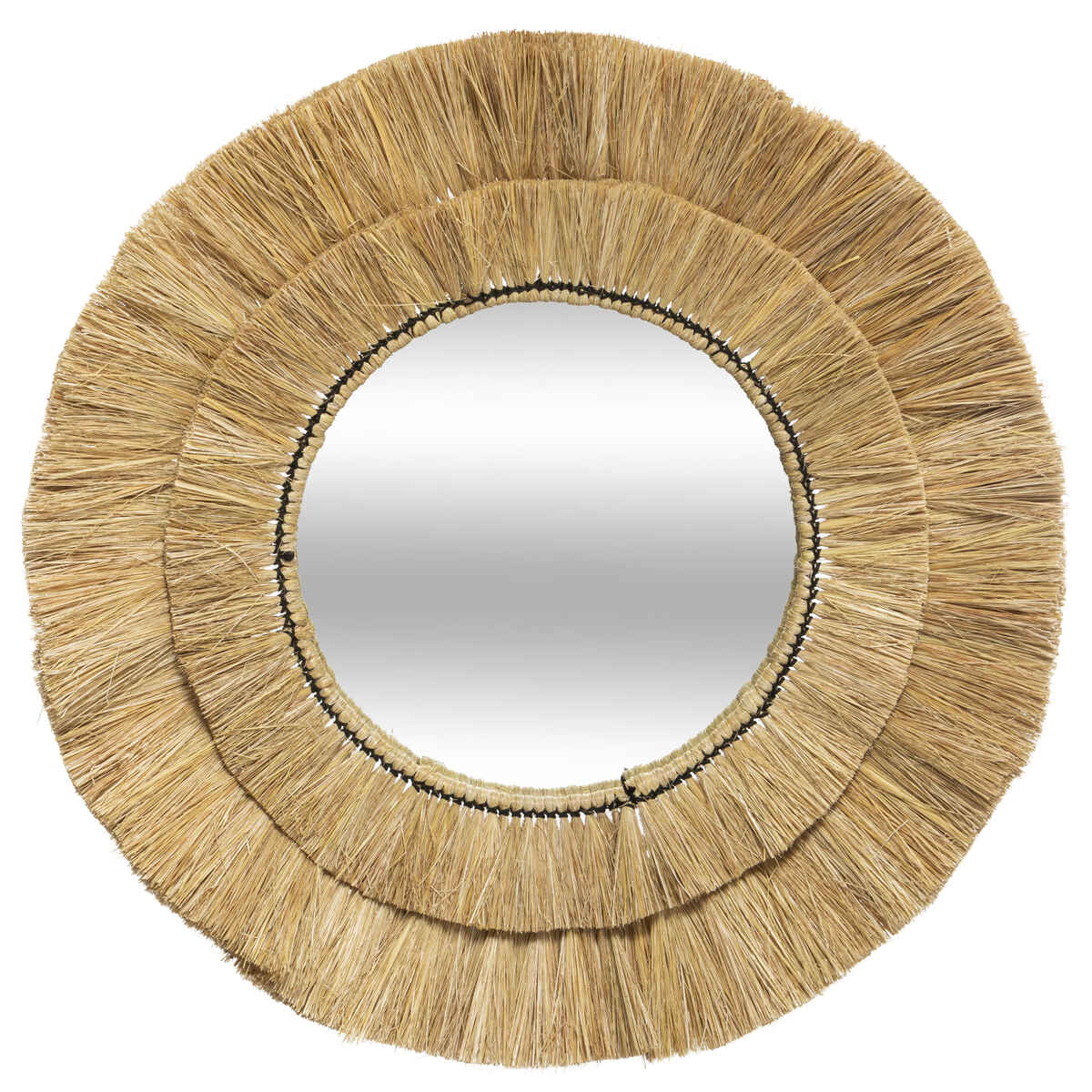 Miroir en rotin D60