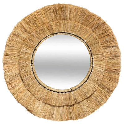 Miroir en rotin D60