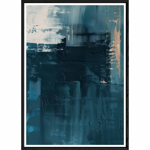 Tableau design avec cadre noir – Taille 32x42