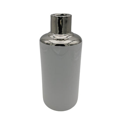 Vase en céramique blanc H26