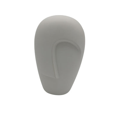 Vase en céramique blanc H27