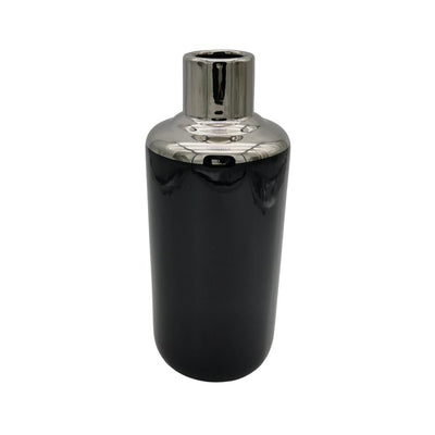 Vase en céramique noir H26
