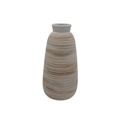 Vase en grès beige H30