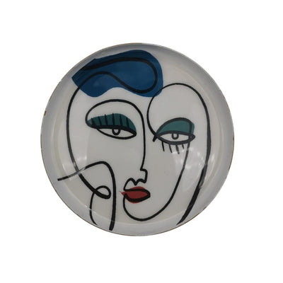 Vide poche en métal pop art D12