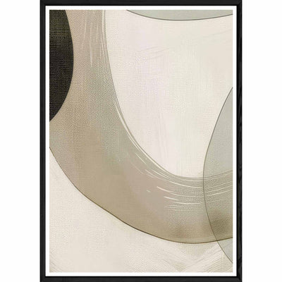 Tableau design avec cadre noir – Taille 32x42