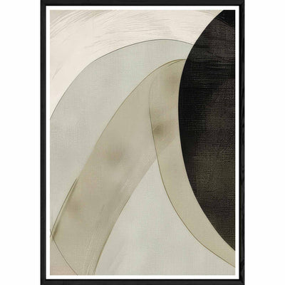Tableau design avec cadre noir – Taille 32x42