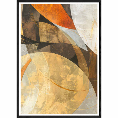 Tableau design avec cadre noir – Taille 32x42
