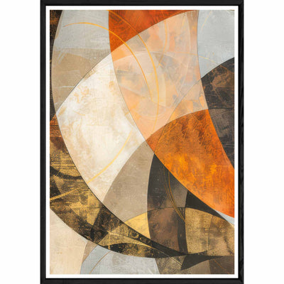 Tableau design avec cadre noir – Taille 32x42