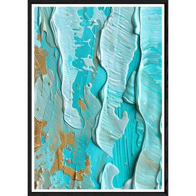 Tableau design avec cadre noir – Taille 32x42