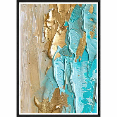 Tableau design avec cadre noir – Taille 32x42